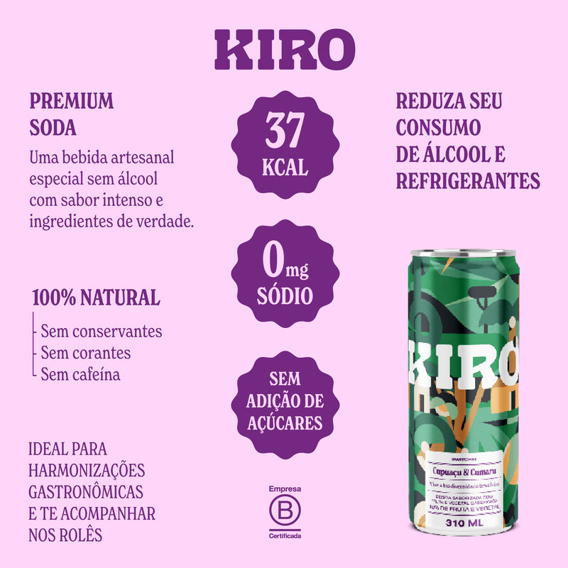 Kiro Cupuaçu & Cumaru (12un.)