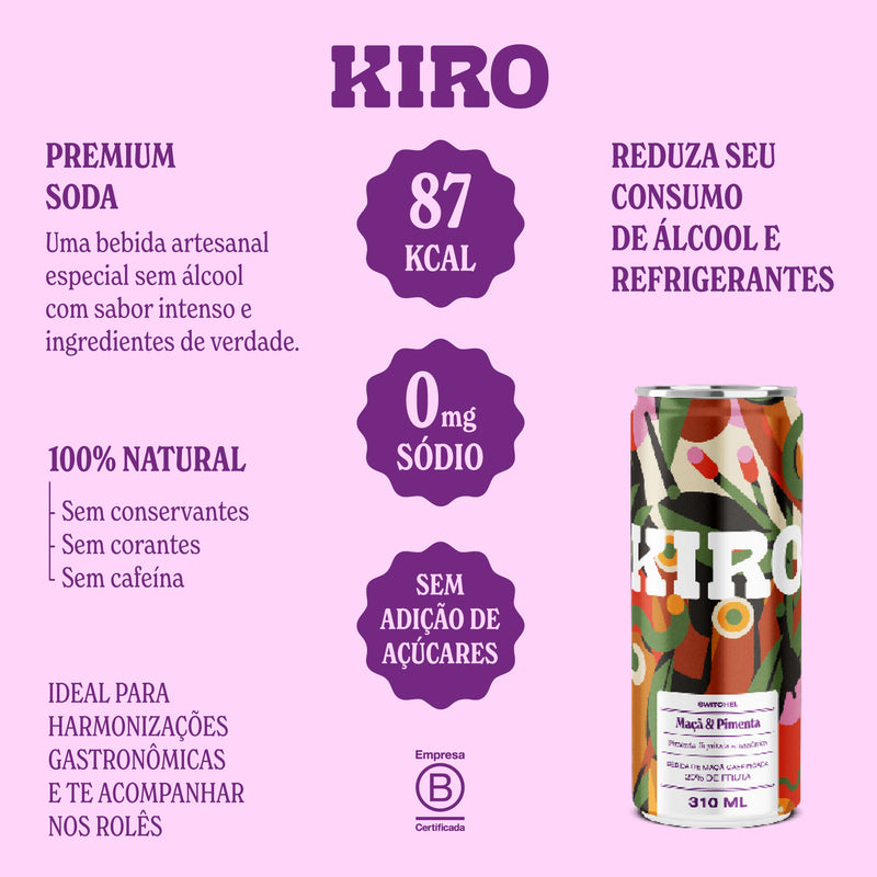 Kiro Maçã & Pimenta (12un.)