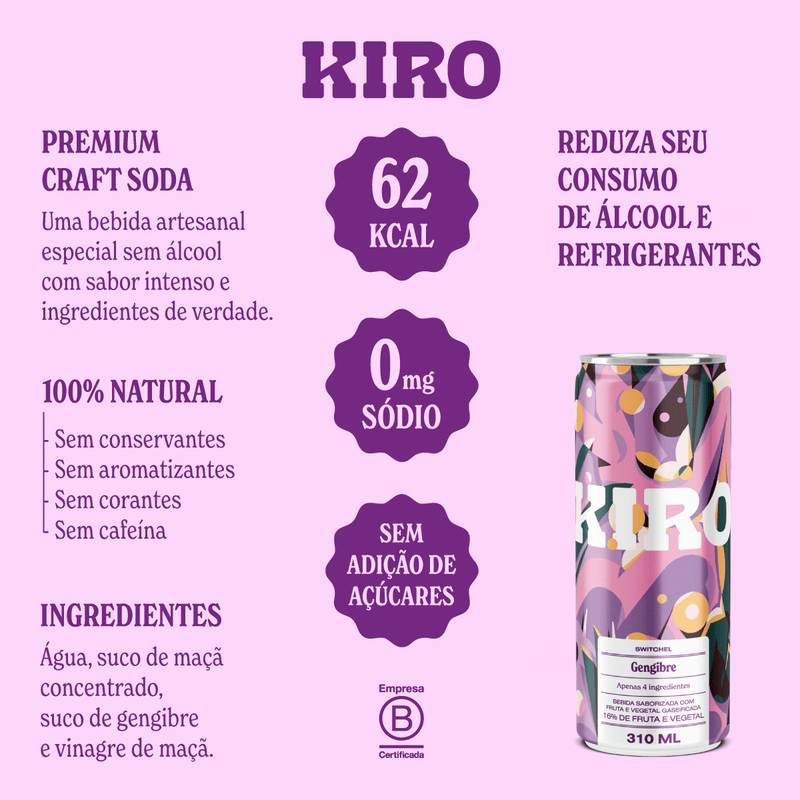 Kiro Gengibre (12un.)